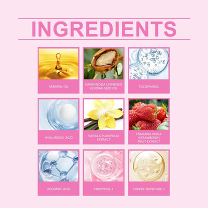 🍓Strawberry After Shave Oil – Soothing, Hydrating & Gentle for Smooth Skin (90ml)🔥