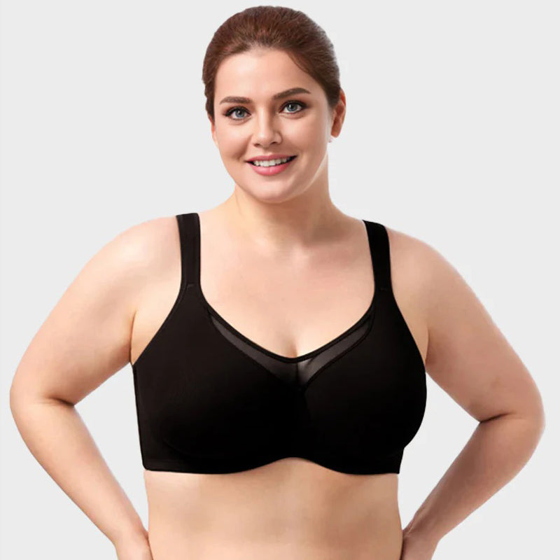 Plus Size Cooling Full Coverage Minimizer Bra