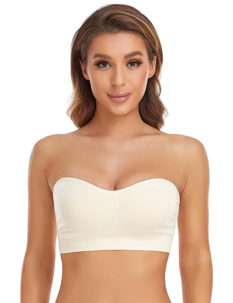 Non-Slip Strapless Bra