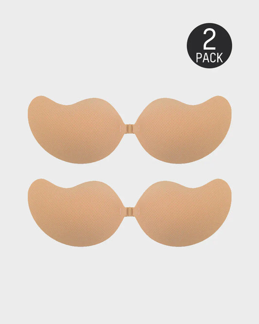 Mango Shaped Breathable Self-Adhesive Invisible Bra (2 Pairs)