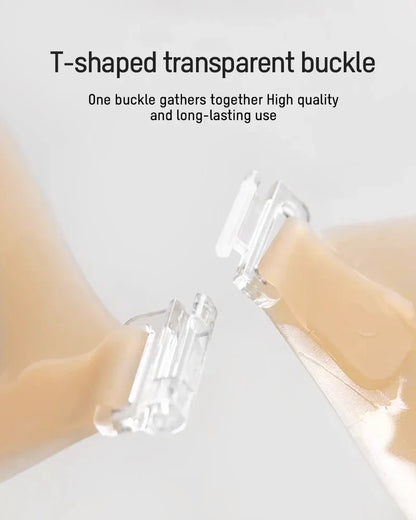 Breathable Silicone Self-Adhesive Invisible Bra (2 Pack)