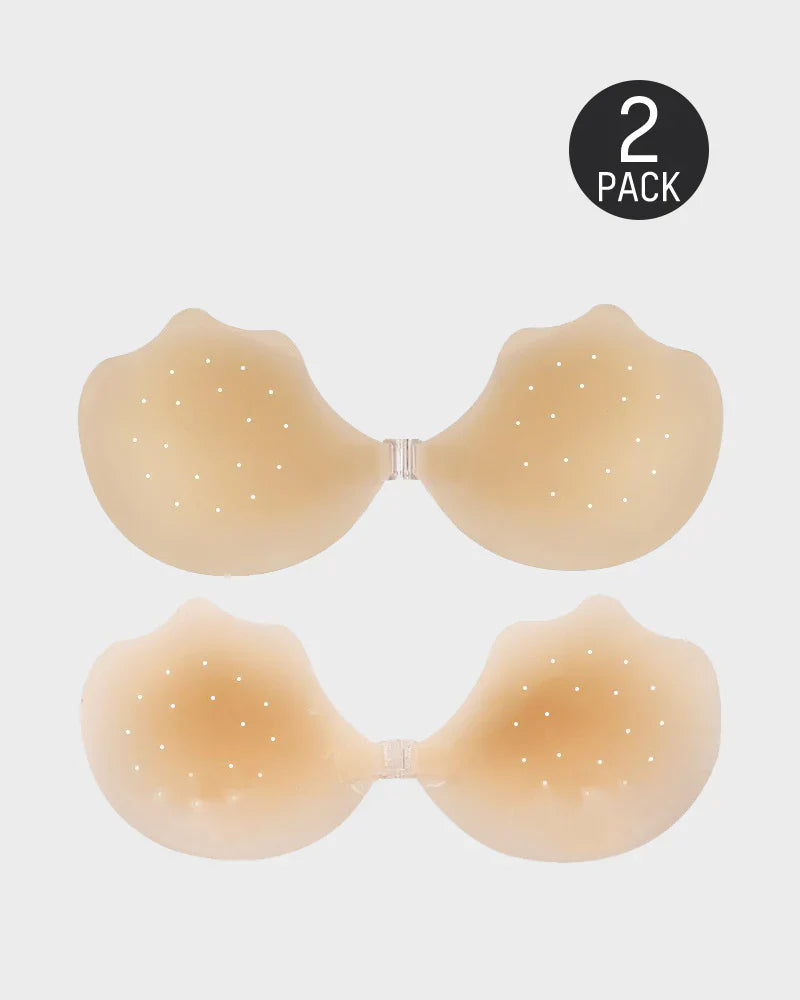 Breathable Silicone Self-Adhesive Invisible Bra (2 Pack)