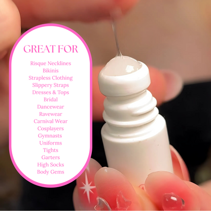 Body adhesive roller