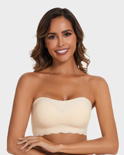 Strapless Invisible Push-Up Bra