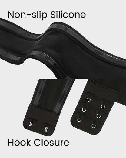 Non-Slip Crossover Side Hook Bandeau Bra