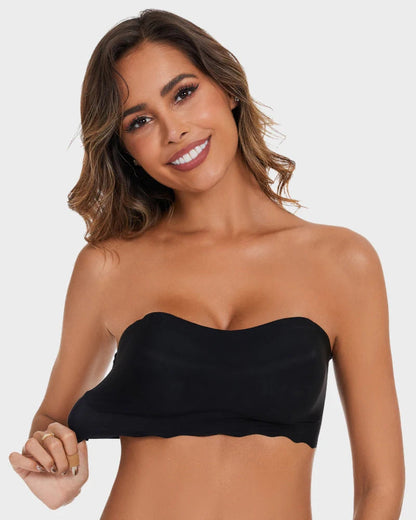 Strapless Invisible Push-Up Bra
