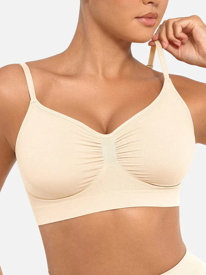 Full Coverage Non-PaddedWireless Sculpt Bra