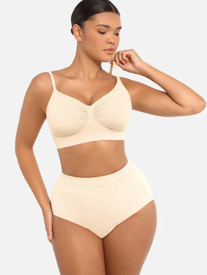 Full Coverage Non-PaddedWireless Sculpt Bra