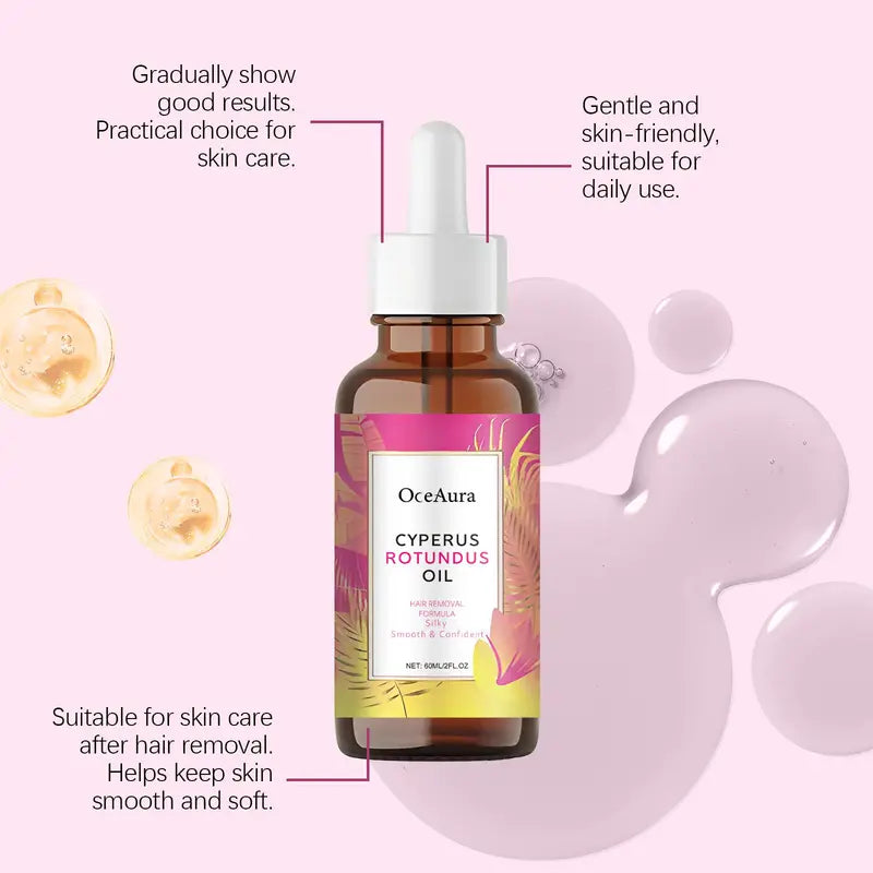 Natural Cyperus Rotundus Oil for Hair Removal