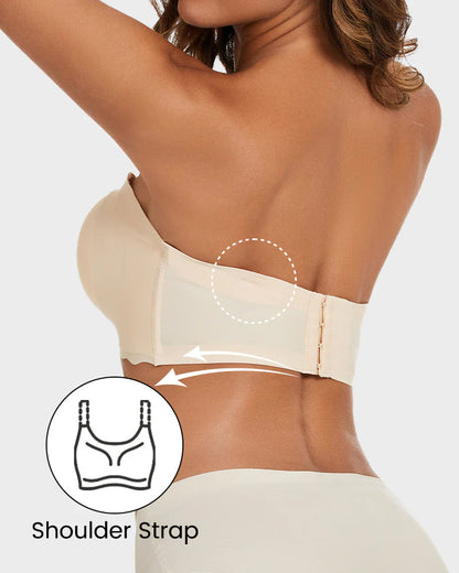 Strapless Invisible Push-Up Bra