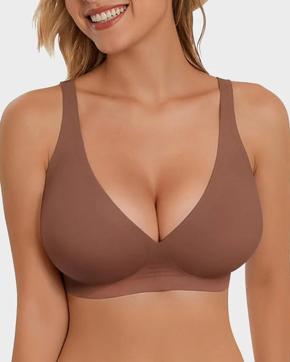 💗Your New Favorite Deep V Bra – Feel Supported, Sculpted & Stunning