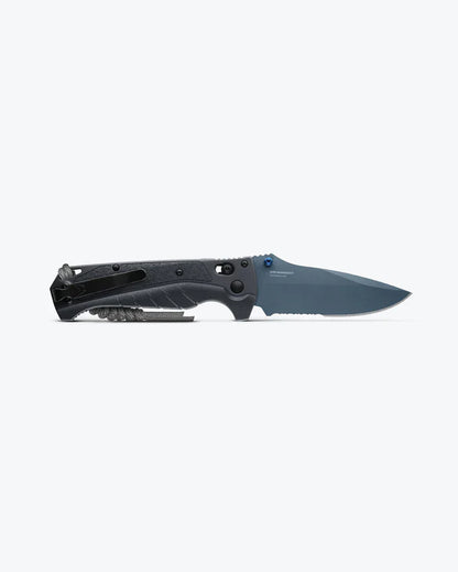 ADI 18060 Outdoor EDC, Drop-Point Blade with Depth Blue Grivory Handle